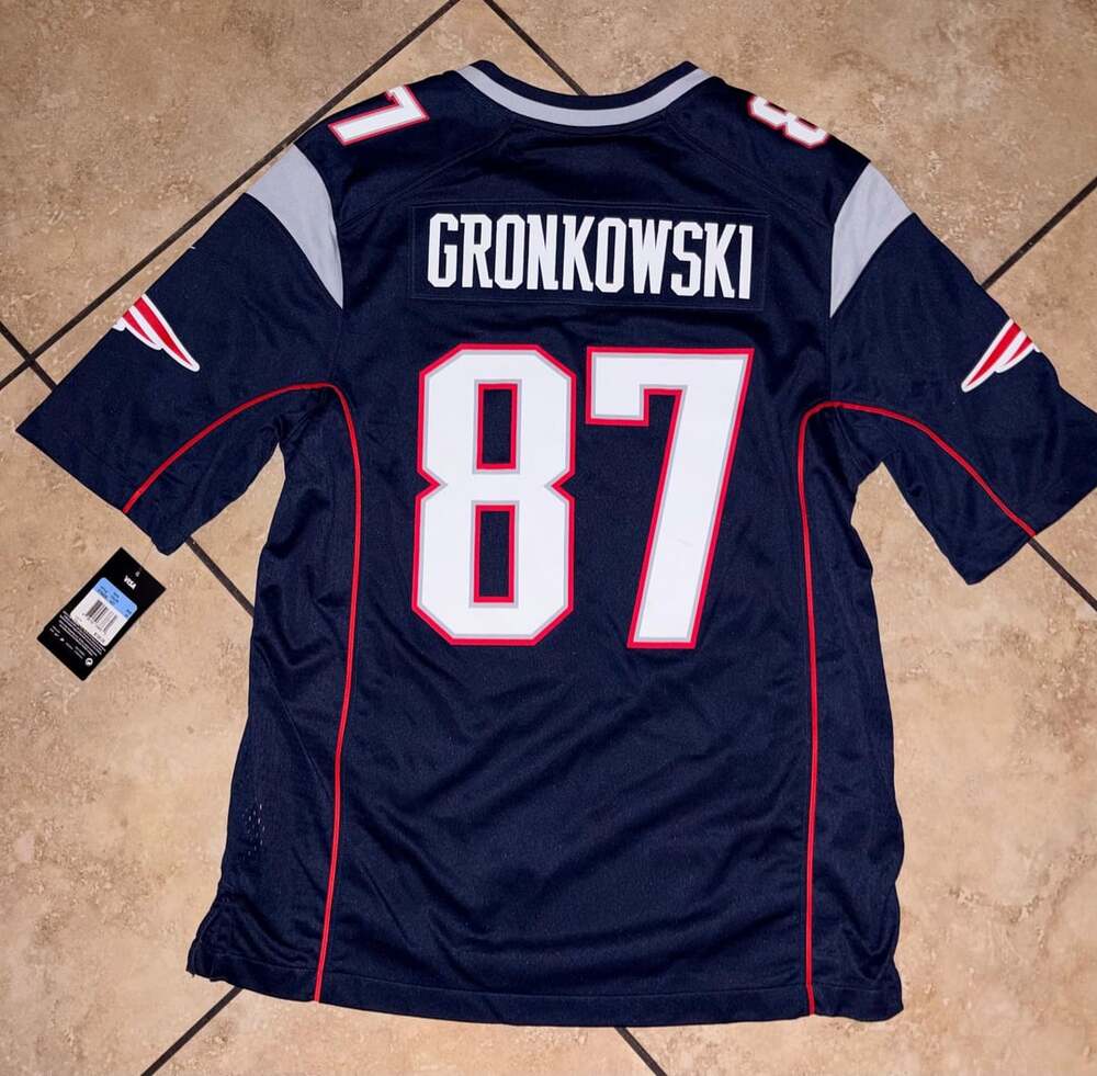 Nike New England Patriots Gronkowski 87 Jersey Size M